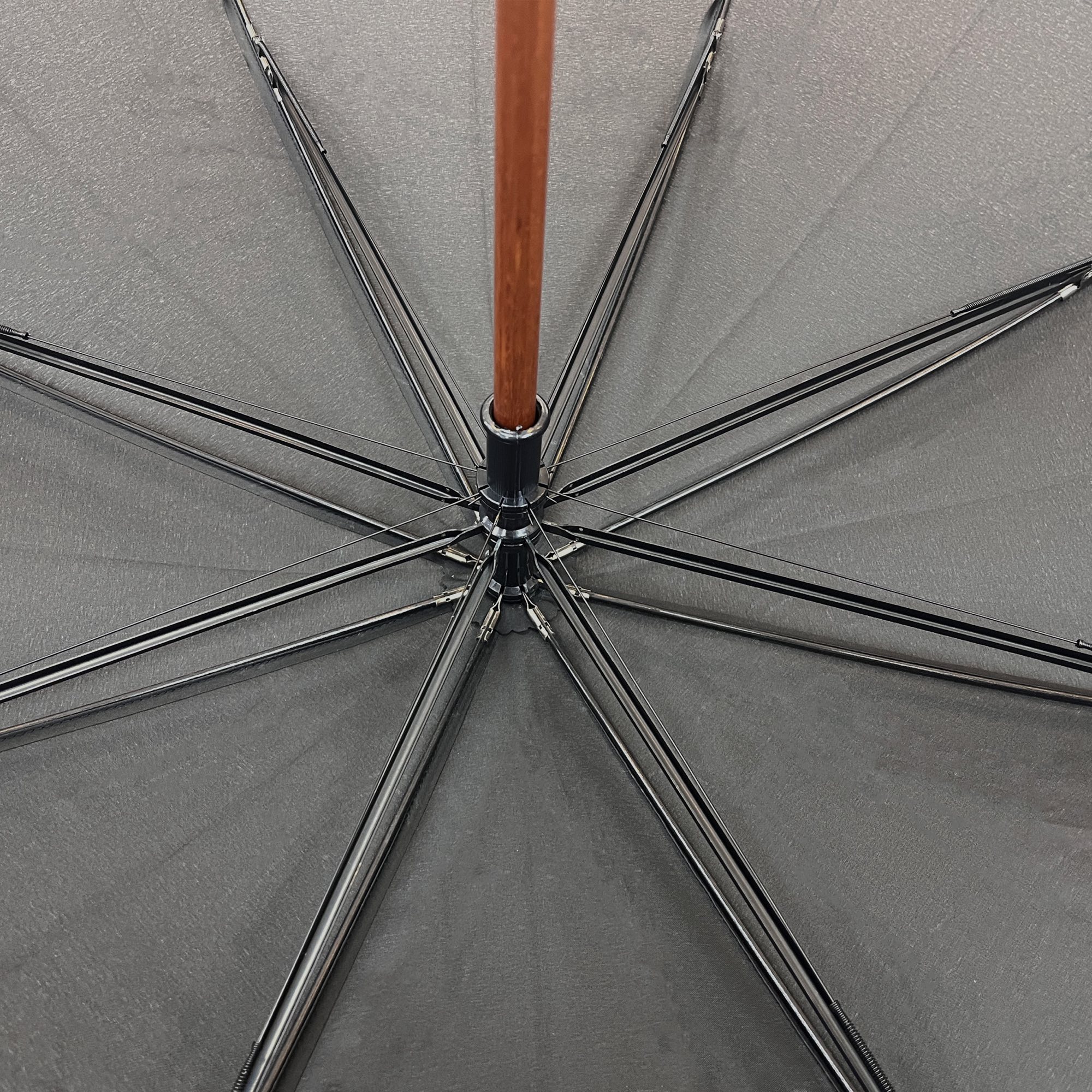 Bamboo Handle Long Umbrella — Product image 7