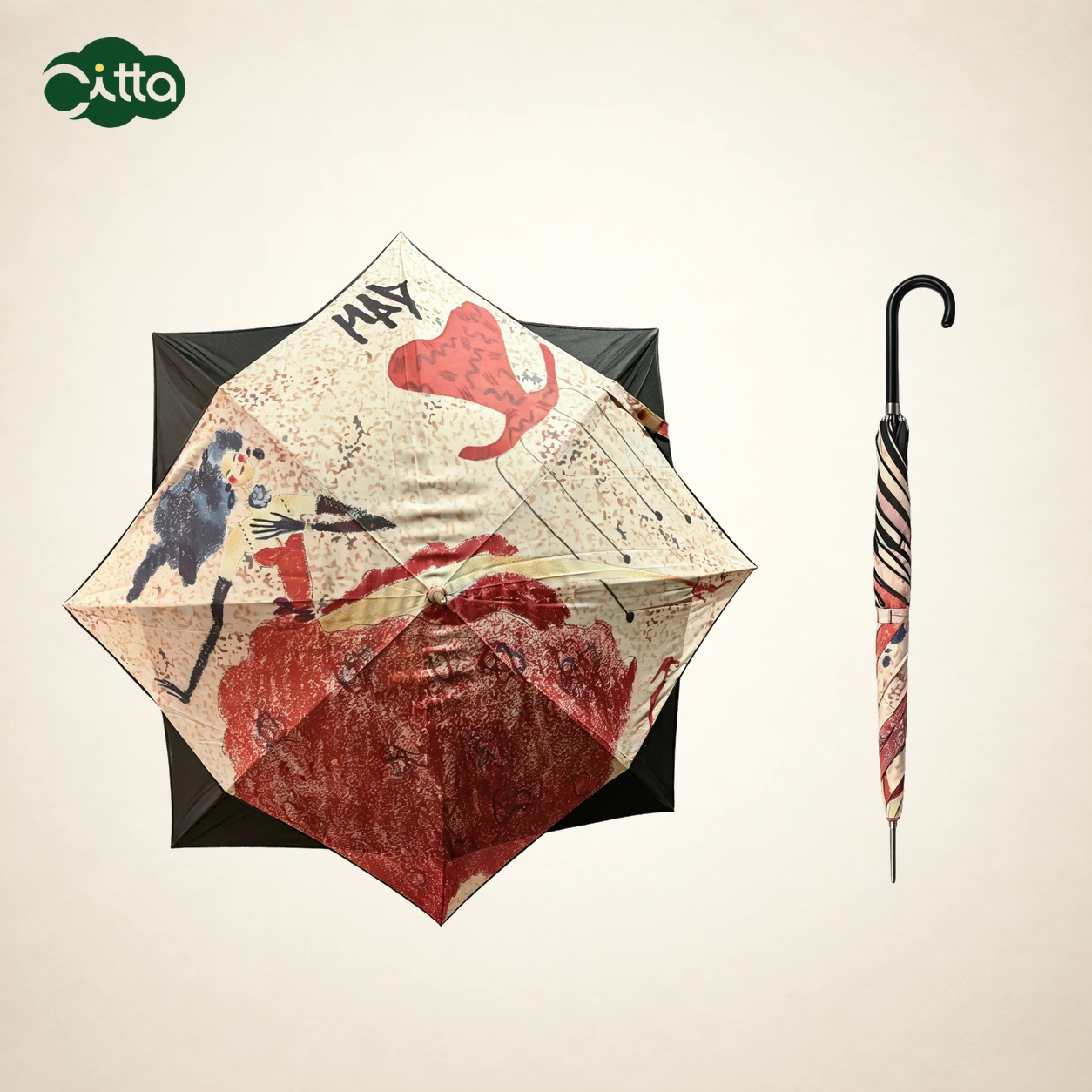Double-Layer Square Automatic Long Umbrella — Product image 1