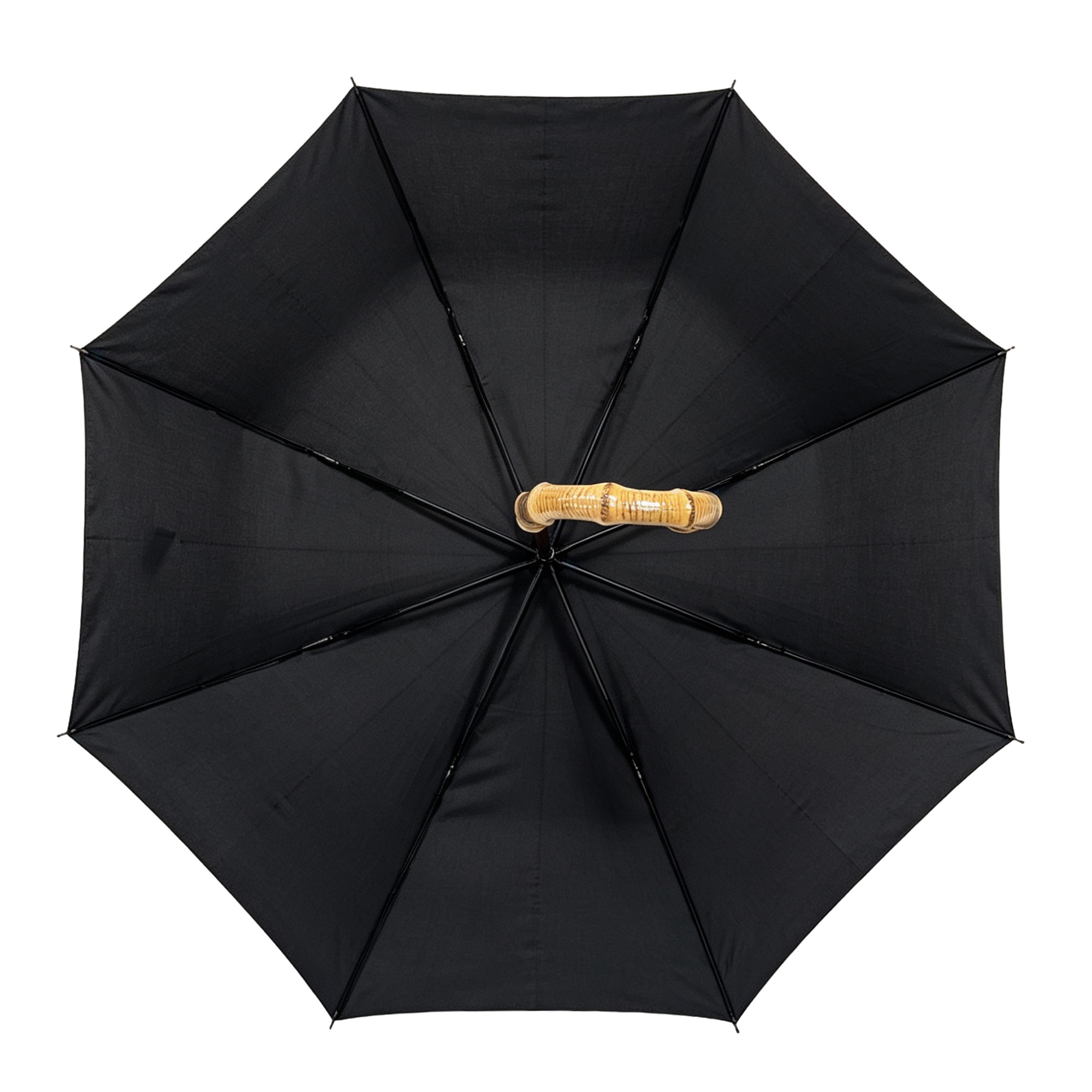 Bamboo Handle Long Umbrella — Product image 8