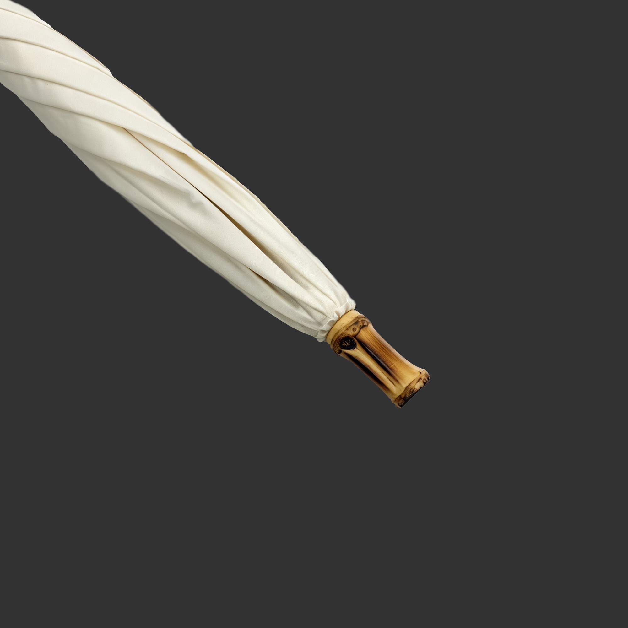 Bamboo-Handle 19-Inch Straight Umbrella — Product image 5