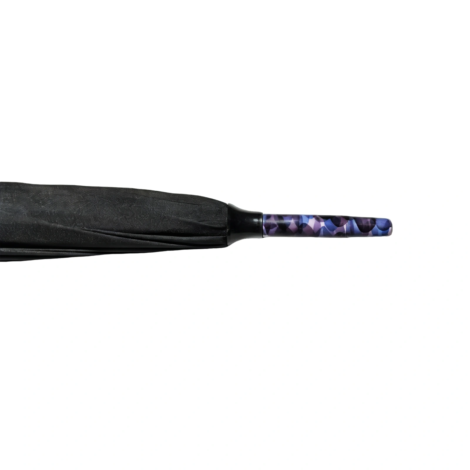 Long Umbrella with Lace Mesh and Pongee Panels — Product image 5