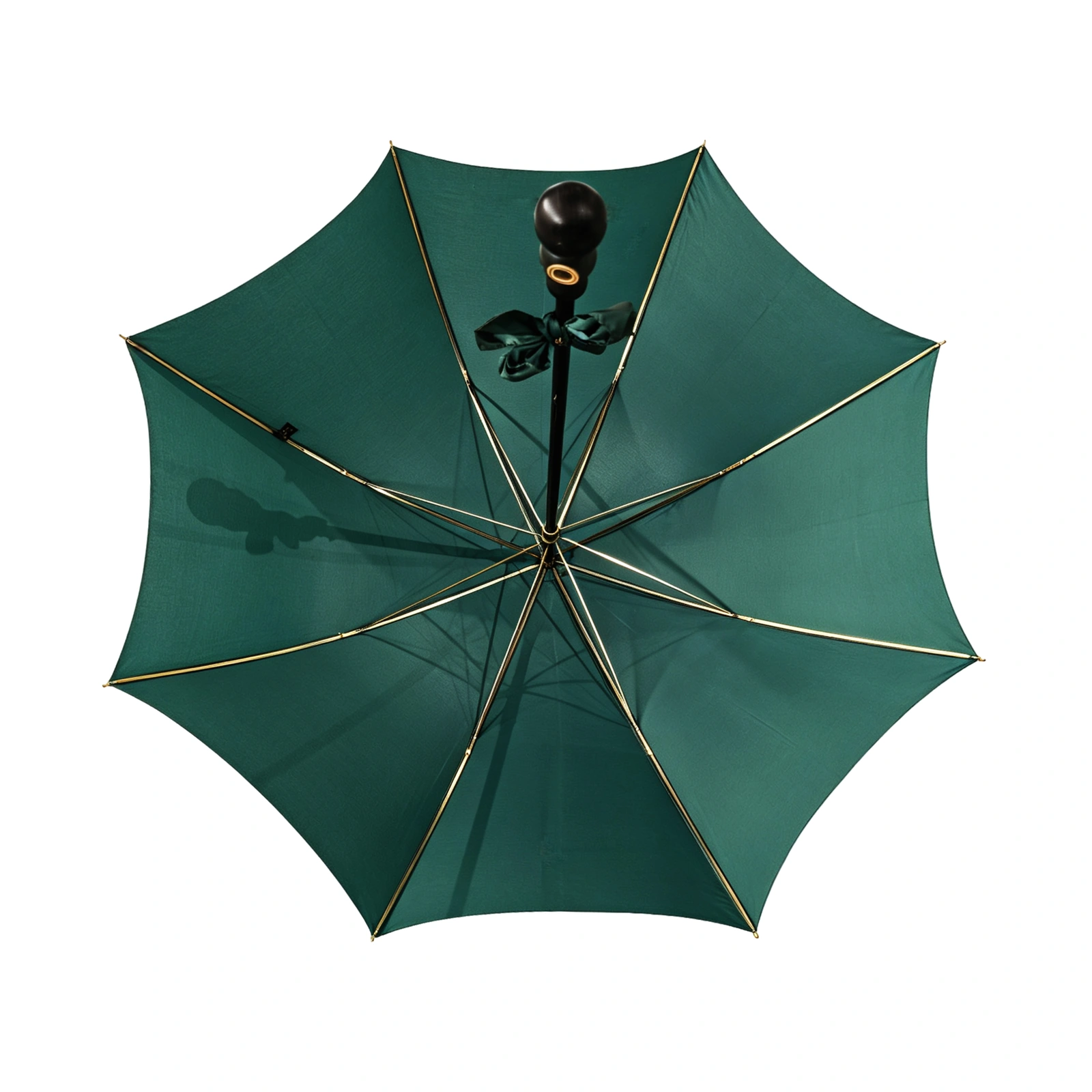 Long Umbrella with Shaped Wooden Handle — Product image 2