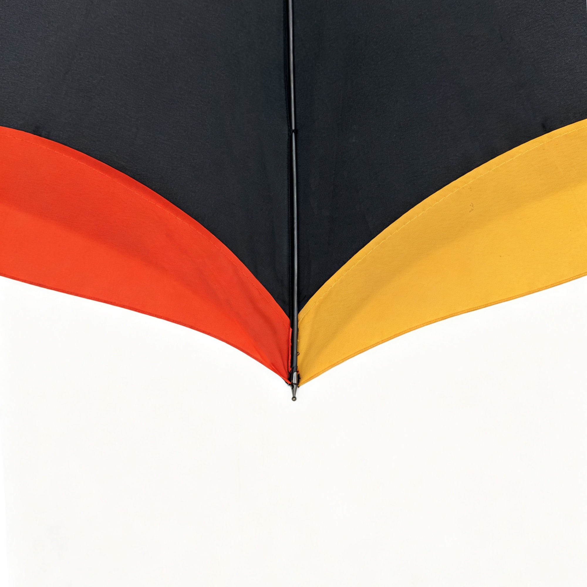 Color-Panel Straight Automatic Umbrella — Product image 5