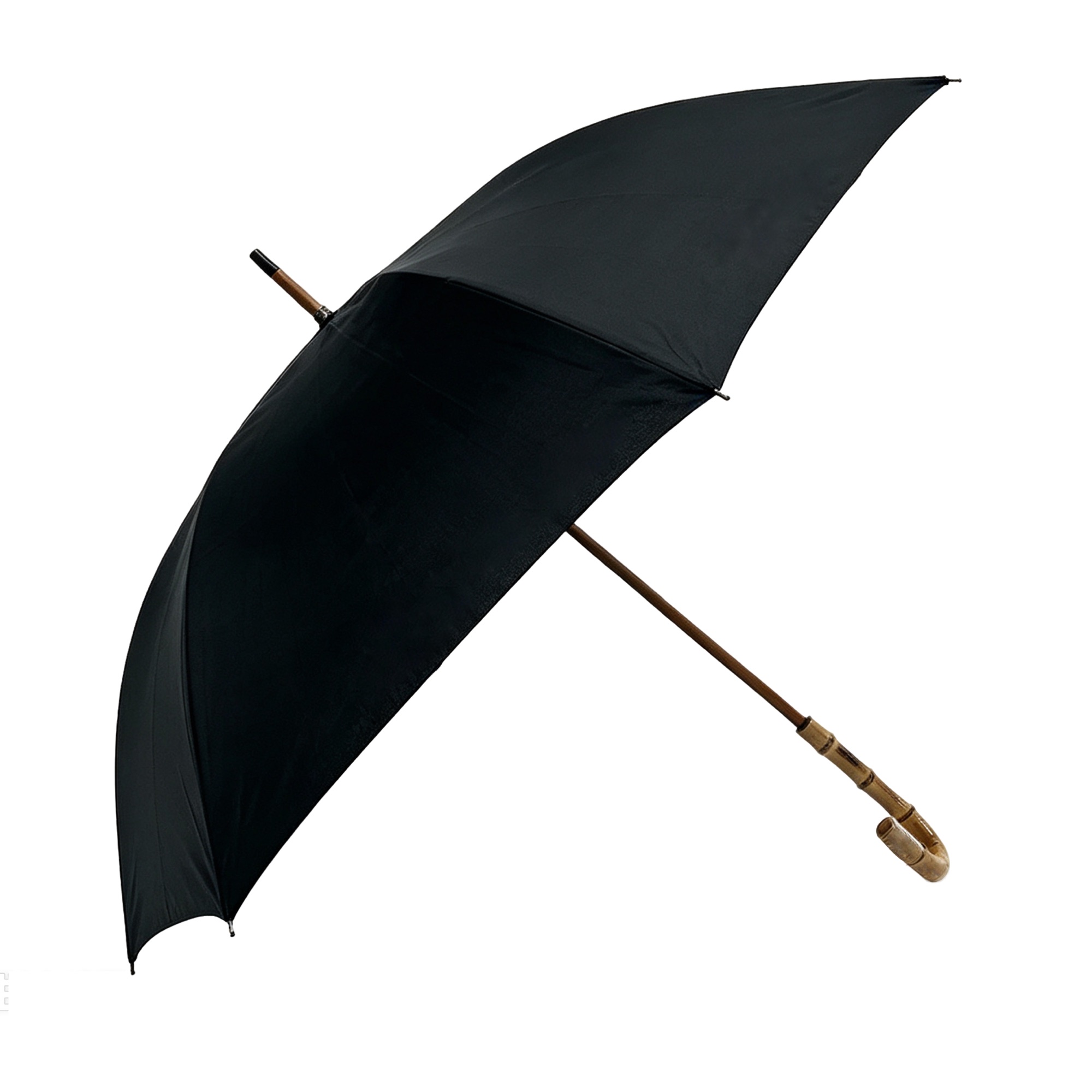 Bamboo Handle Long Umbrella — Product image 6