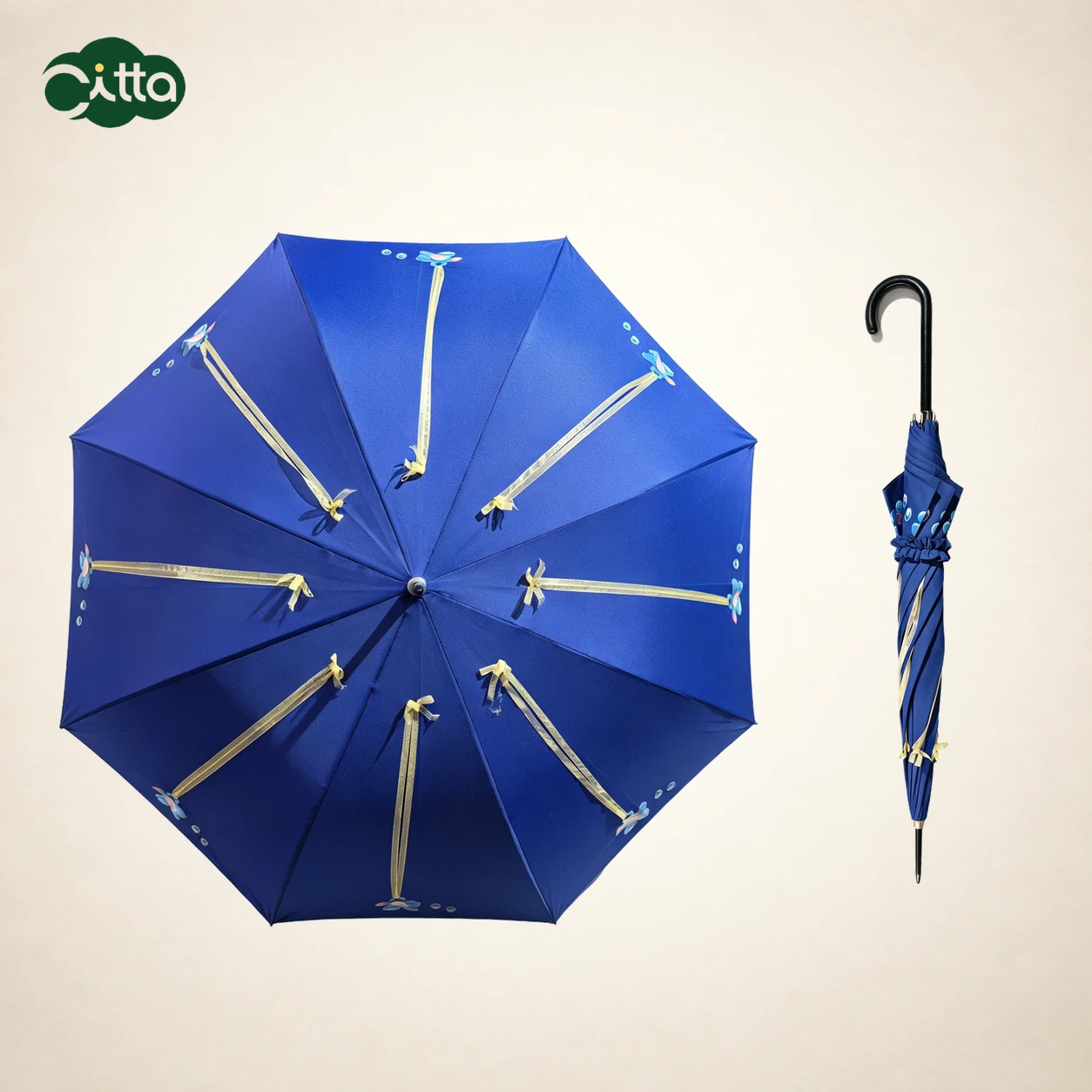 Ribbon Bow Long Umbrella — Product image 1