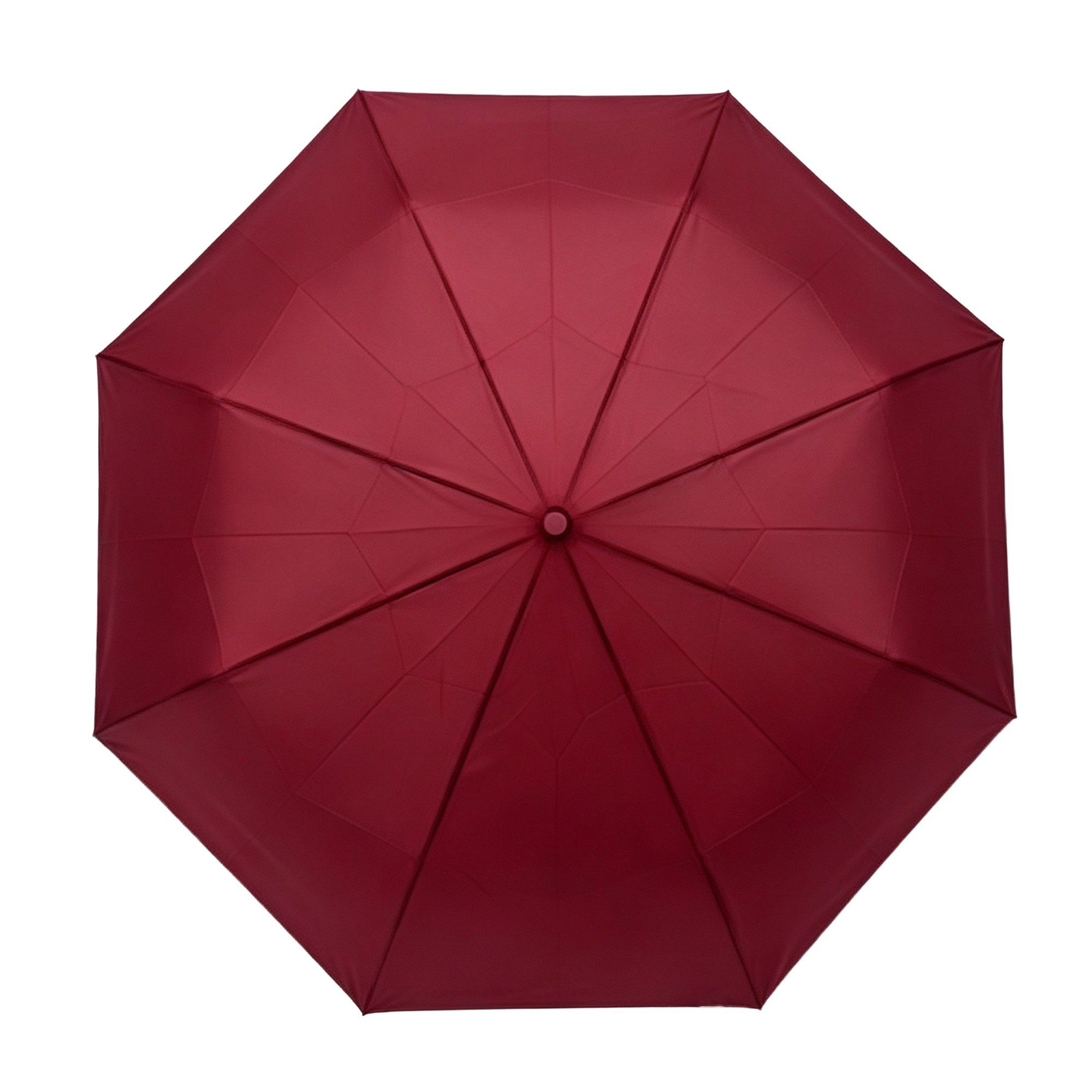 Fashionable Crook Handle 3 Section Windproof Automatic Umbrella — Product image 2