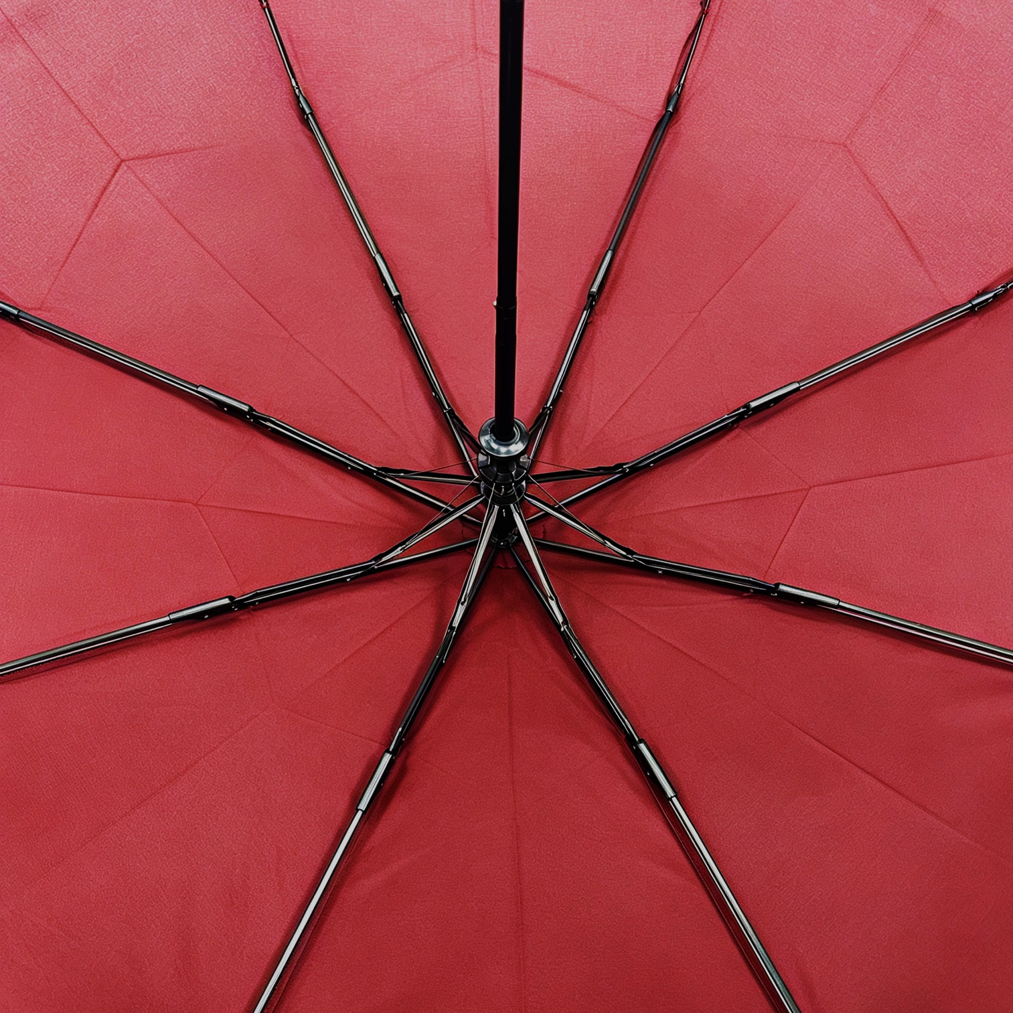 Fashionable Crook Handle 3 Section Windproof Automatic Umbrella — Product image 8
