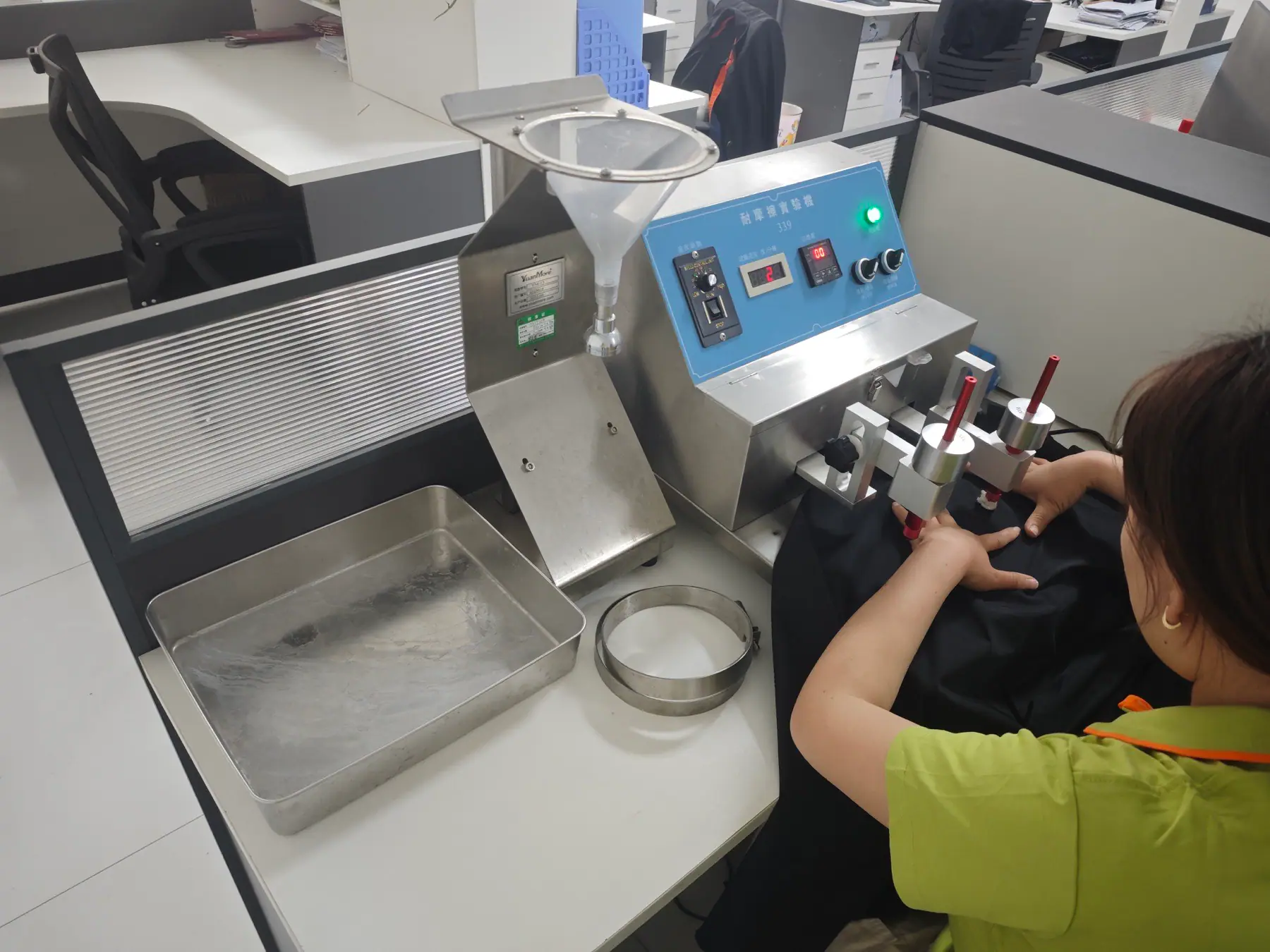 Ensayo de tejido para paraguas