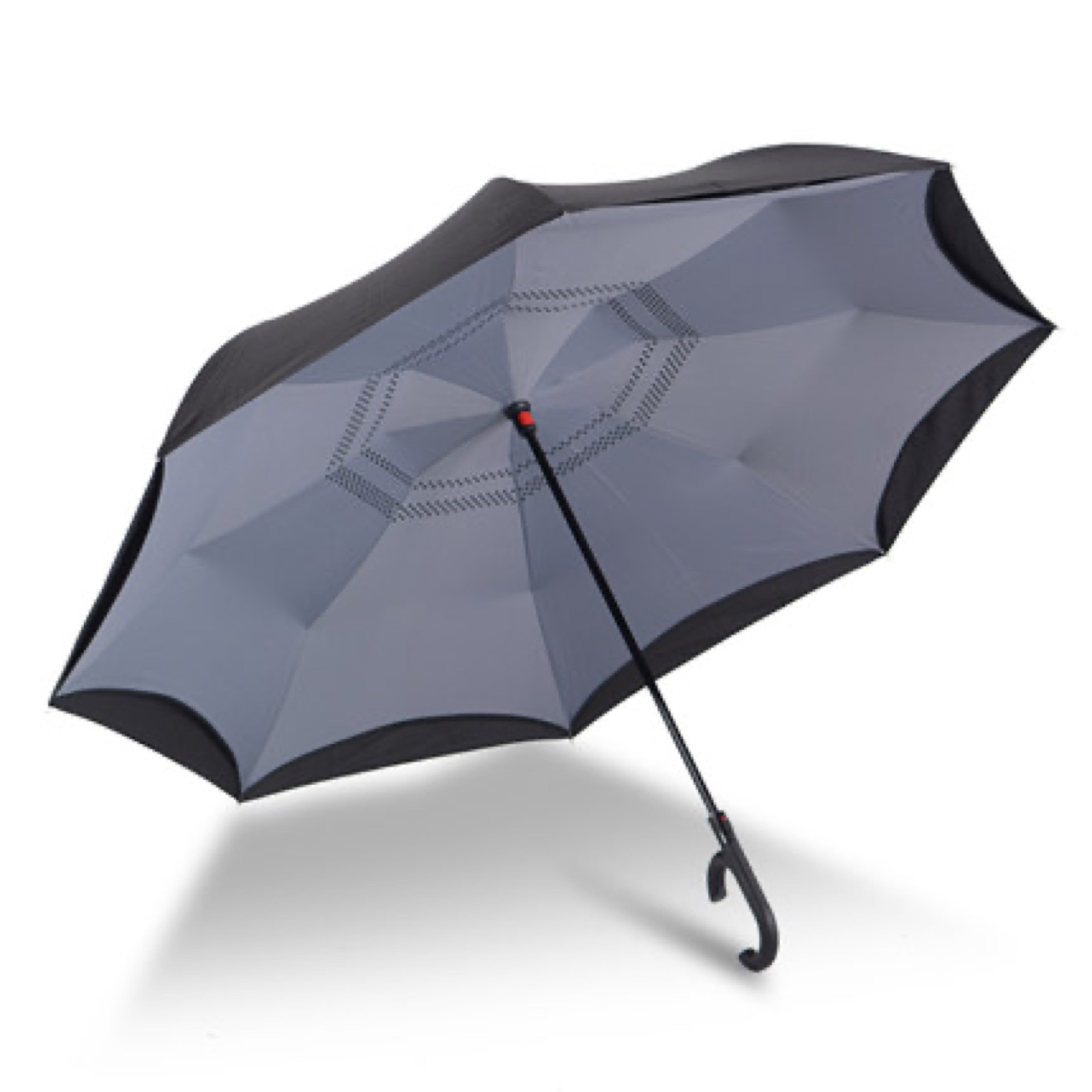 Gerader Knochen Reverse Regenschirm — Produktbild 3