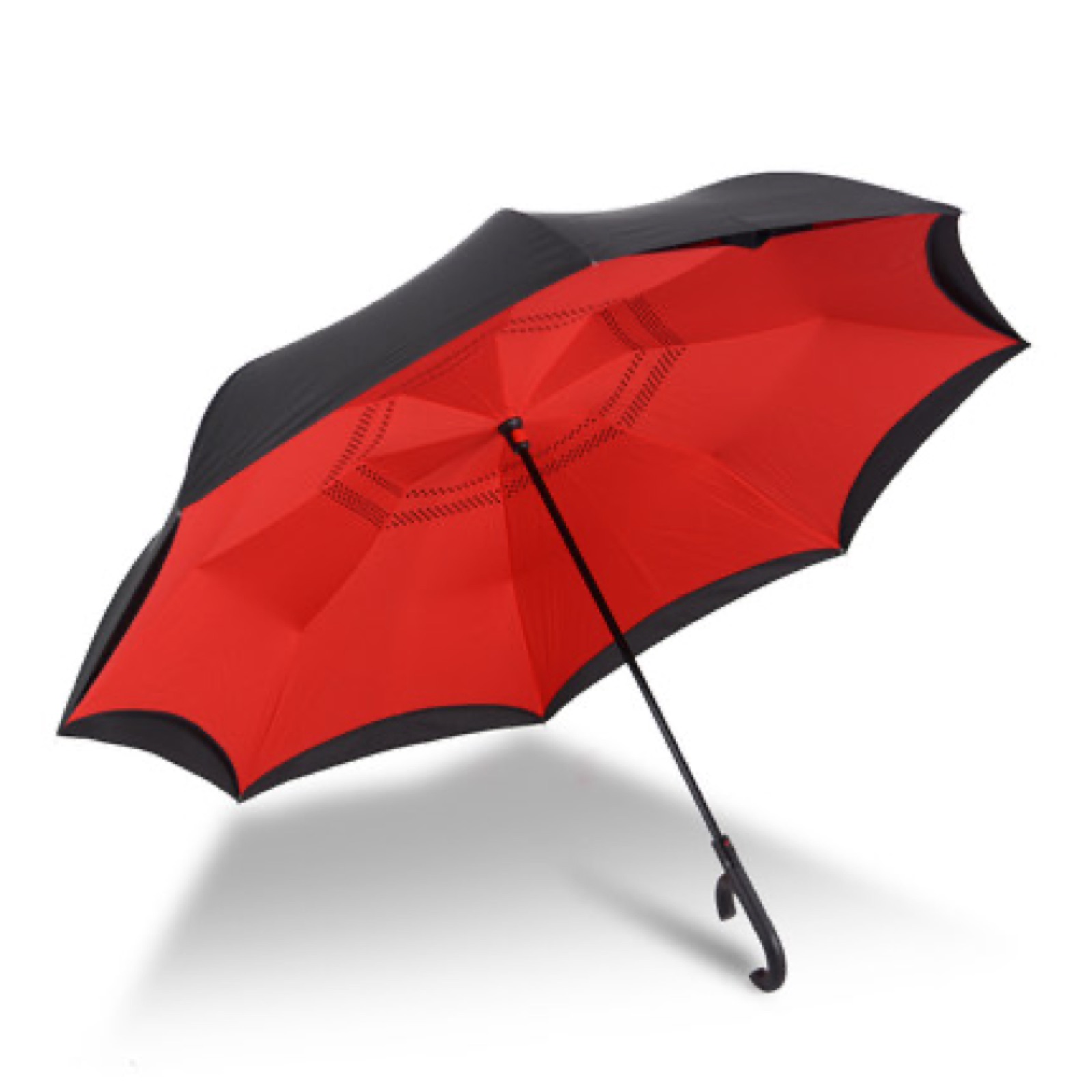 Gerader Knochen Reverse Regenschirm — Produktbild 4