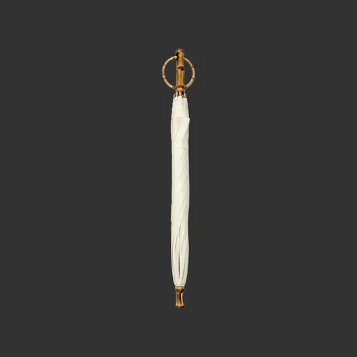 Bamboo-Handle 19-Inch Straight Umbrella — Product image 3