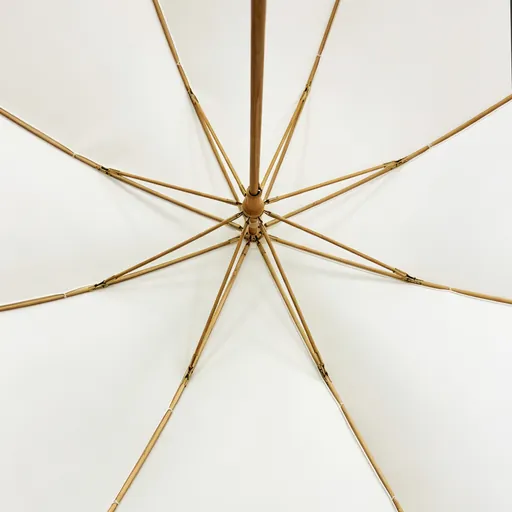 Bamboo-Handle 19-Inch Straight Umbrella — Product image 9