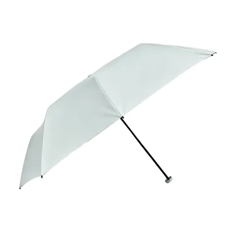 UV-Protection 3 Section Ultra-Fine Black Coating Hand-Open Umbrella (with Crossbody Bag) — Product image 3