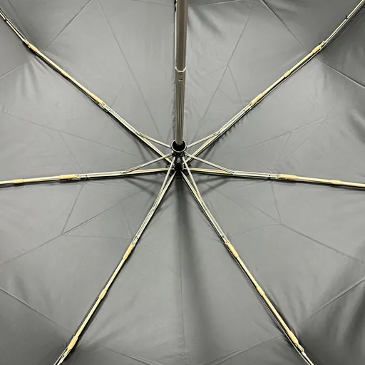 Brushed Finish Handle 3 Section Auto Open/Close Umbrella — Product image 7