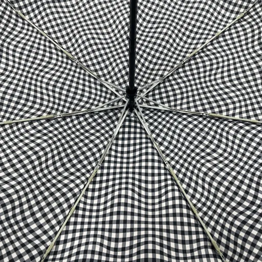 Minimalist Checkered 3-Fold Auto Open-Close Umbrella — Product image 8