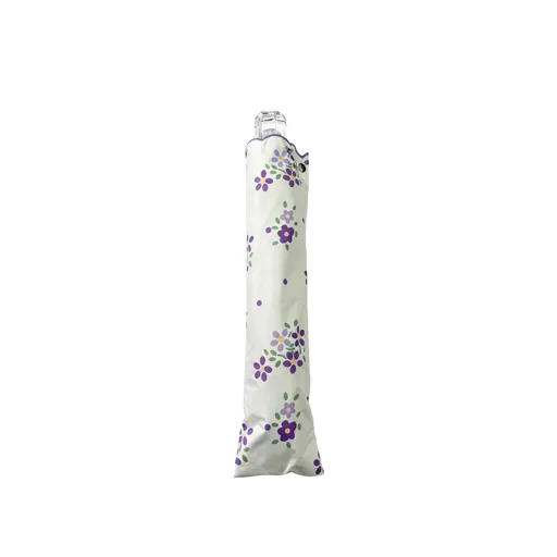 Two-fold sun umbrella with embroidered lace — Product image 7