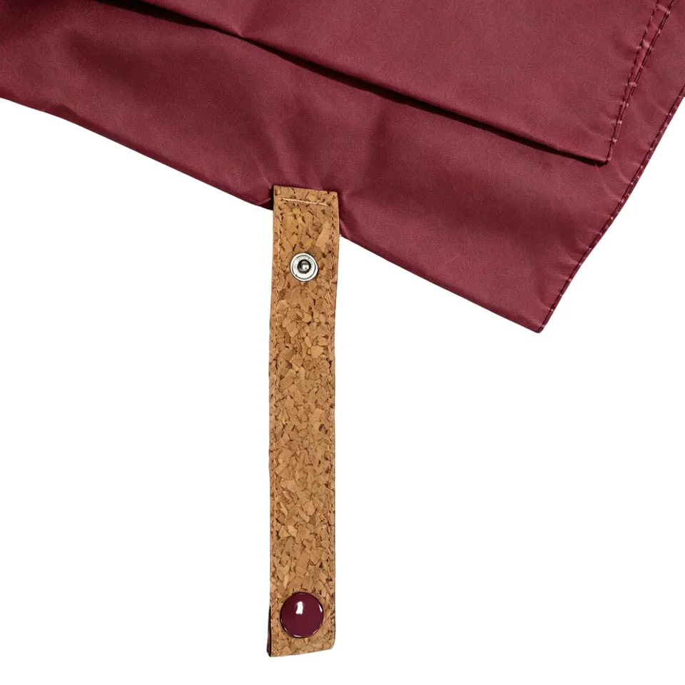 Dettaglio del prodotto: Ombrello lungo moda con fascetta di chiusura in sughero