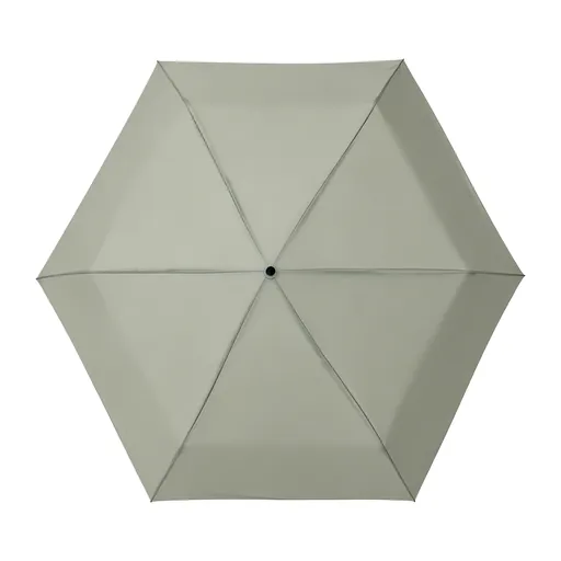 Vue détaillée : Très grand parapluie pliant manuel à 3 sections, avec étui type trousse en tissu éponge absorbant