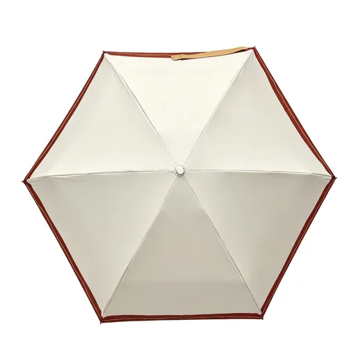 Flat five-fold manual umbrella with a carry sleeve fitted with a handle — Product image 3