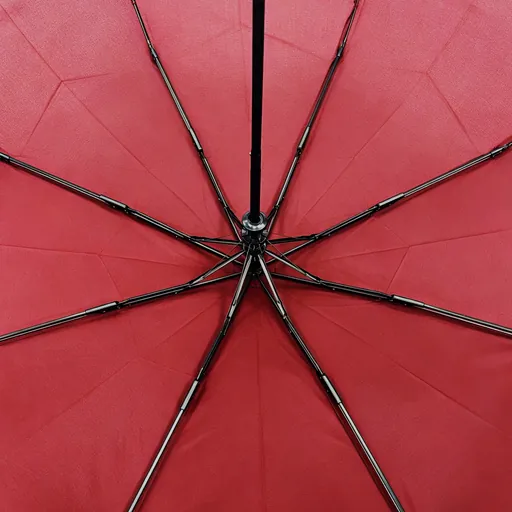 Fashionable Crook Handle 3 Section Windproof Automatic Umbrella — Product image 8
